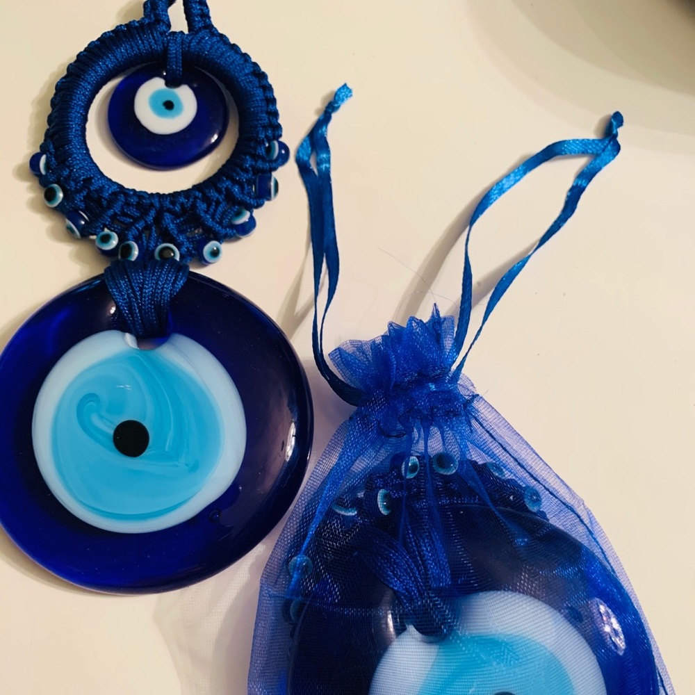 Evil Eye Glass Wall Decor